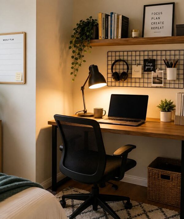 How to Organize a Home Workspace for Your Side Hustle (Even With No Dedicated Room)